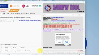 SAMSUNG A70 FRP BYPASS SAMFW TOOL [upl. by Werda9]