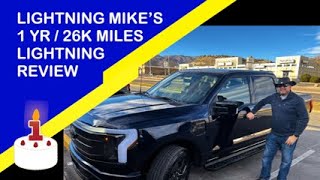 1 year  26k mile  Review  Ford Lightning [upl. by Lemcke]