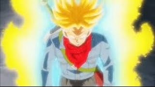 TRUNKS vs BLACK GOKU  RAGE de TRUNKS Japanese VOSTFR [upl. by Ingvar978]