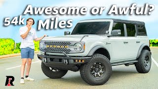 Ford Bronco 50k Mile Owner Review amp Common Problems 20212024 [upl. by Mckinney4]