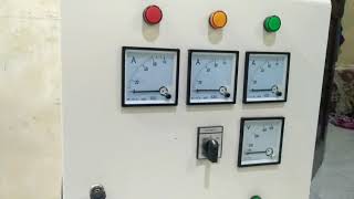 Cara pasang amphere dan voltmeter panel listrik 3 phase [upl. by Ajidahk]