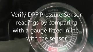 how to test dpf differential pressure sensorBMW 330dAutologicDPF testing [upl. by Ekoorb]