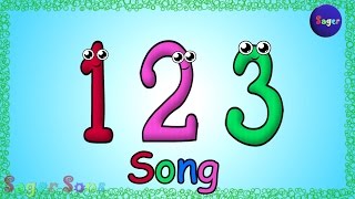 123 song part2 Counting to 10 Nursery Rhyme by Sager sons  Nursery Rhymes [upl. by Ymmaj604]