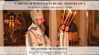 ⭕LIVE  Sfânta Liturghie arhierească săvârșită de Preasfinţitul Părinte Macarie  Duminica Sf Cruci [upl. by Bert]