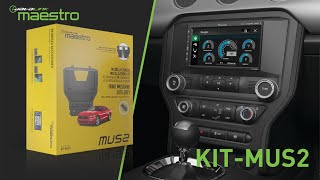 iDatalink Maestro RAM1  Installation tutorial for 20132018 RAM Trucks with factory 84quot Radio [upl. by Cirre]