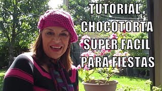 COMO HACER CHOCOTORTARECETA FACIL Y RAPIDARECIPE [upl. by Laiceps612]