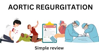 aortic regurgitation  features causes and indications for aortic valve replacement [upl. by Marala502]