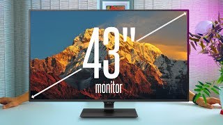 How big is TOO BIG My Review of LGs MASSIVE 43quot IPS 4K Monitor 43UD79 [upl. by Piotr]