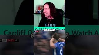 Cardiff 21 Ipswich  Goal REACTIONS [upl. by Kasey]