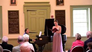 European Arts Songs from Ukraine to Germany with Soprano Olha Abakumova and Pianist Clemens Teufel [upl. by Alleb515]