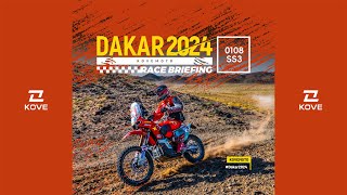 In Stage 3 of Dakar Rally 2024 all 5 KOVE bikes have finished the race丨KOVE RACING TEAM [upl. by Annam]