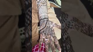 What my 1 hour Mehndi Session Looked Like india shorts [upl. by Nylorac]