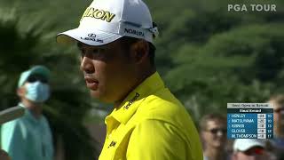 Hideki Matsuyama firing at flags for 10 minutes and 8 seconds [upl. by Renato368]