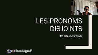 French disjunctive pronouns [upl. by Enyamart]