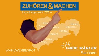 Wahlwerbespot I FREIE WÄHLER Sachsen I Landtagswahl 2024 [upl. by Amarillas]