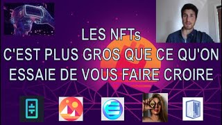 TOP 3 PROJETS NFTs découvrir le POTENTIEL IMMENSE des NFTs en 2021 10x les catégories et PLUS [upl. by Odraleba603]