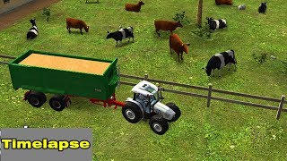 Fs14 Farming Simulator 14  New Transports Timelapse 10 [upl. by Coben]