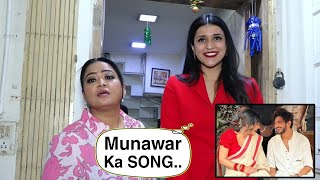 Mannara Chopra Reaction On Munawar Faruqui And Hina Khan Song  Mannara Podcast With Bharti Singh [upl. by Tombaugh610]