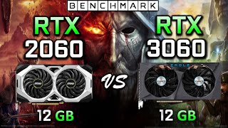 Geforce RTX 2060 12GB vs RTX 3060 Test in 7 Games  1080p 1440p 2160p [upl. by Eustache192]