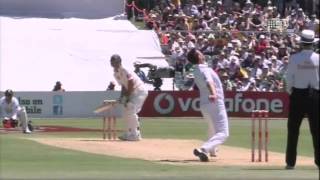 2nd Test v SA  Ponting Wicket [upl. by Mildred]