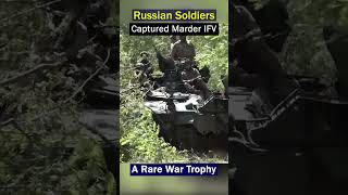 Russian Forces Capture Damaged Marder 1A3 Infantry Fighting Vehicle [upl. by Rudwik]