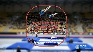 All about Synchronised Trampoline  We are Gymnastics [upl. by Sybila]