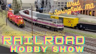 Amhersts Railroad Hobby Show 2022  Incredible Layouts amp MORE Day 1 012922 [upl. by Carpet513]