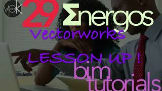 VECTORWORKS ADVANCED BIM TUTORIAL 29  ENERGOS  PassivHaus energy modelling [upl. by Amyas607]