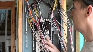 How to Wire an Electrical Panel  Square D [upl. by Manara]