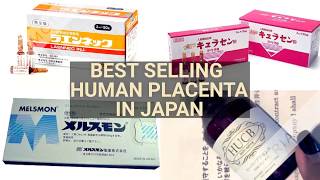 Human placenta extract original Japan for younger looking skin [upl. by Elleirbag]