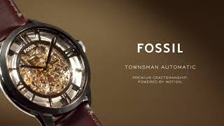 Introducing the Fossil Townsman Automatic Watch  Fall 2024 Mens Collection [upl. by Jacquelynn140]