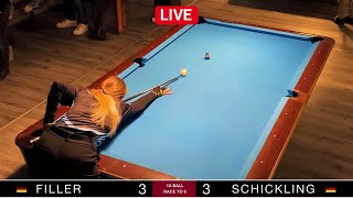 🔴 Pia FILLER vs Sharivari  10 Ball  Last 64 [upl. by Nauq]