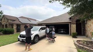 Before totality Killeen Texas 2024 [upl. by Anitnauq351]