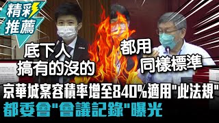 京華城案爭議為何？容積率增至840適用「此法規」？都委會「會議記錄」曝光【CNEWS】 [upl. by Aicrag40]