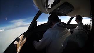 turbulence in flight cockpit view [upl. by Eornom]