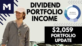 NO LONGER BUYING  May Dividend Portfolio Income Update [upl. by Kwapong351]