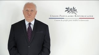 François Asselineau présente lUPR Union Populaire Républicaine [upl. by Ruyle]