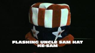 Flashing Uncle Sam Hat [upl. by Rowen]