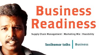 Business Readiness Tamil  Sasikumar Talks Supply Chain Management  Marketing Mix  Feasibility [upl. by Remas515]