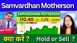 Samvardhan Motherson Share latest news today Target price share analysis buy or not [upl. by Holbrooke]