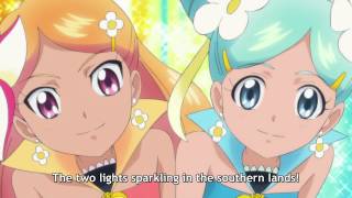 HD Aloha Precure Transformation and Attack [upl. by Narag]