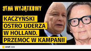 Kaczyński ostro uderza w Holland Przemoc w kampanii Zełenski oskarża rząd PiS o granie na Moskwę [upl. by Sitra629]