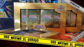 YuGiOh Oro Máximo El Dorado  Unboxing  ¿POSIBLEMENTE MI MEJOR UNBOXING [upl. by Giarla]