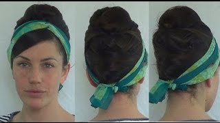 60s Inspired BEEHIVE hairstyle vintage retro updo  Fitfully Vintage [upl. by Akineg]