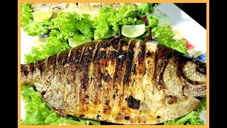 Peixe assado na brasa em duas receita [upl. by Anhcar]