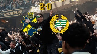 AIK  Hammarby IF 20 20230416 Derby Tifo Pyro [upl. by Aillicsirp470]