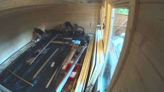 Dunster house Cabin build time lapse [upl. by Nero]