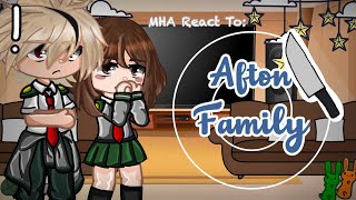 MHA React to the Afton Family  Izuku Afton AU  FNaF  BNHA [upl. by Ollie97]