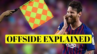 BASICS OF FOOTBALL  OFFSIDE RULE 2022 EXPLAINED [upl. by Posner336]