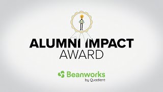 2021 New Ventures BC Competition Alumni Impact Award  Presented by Beanworks [upl. by Ladiv]